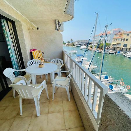 Port Royal B1 2-2 - Apartamento Con Vistas Al Canal - Cerca Playa Empuriabrava Kültér fotó