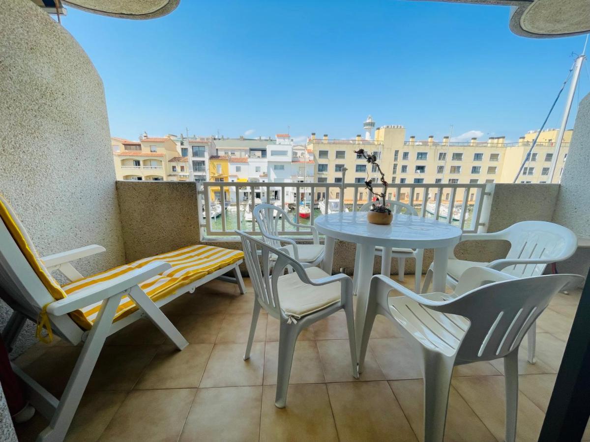 Port Royal B1 2-2 - Apartamento Con Vistas Al Canal - Cerca Playa Empuriabrava Kültér fotó