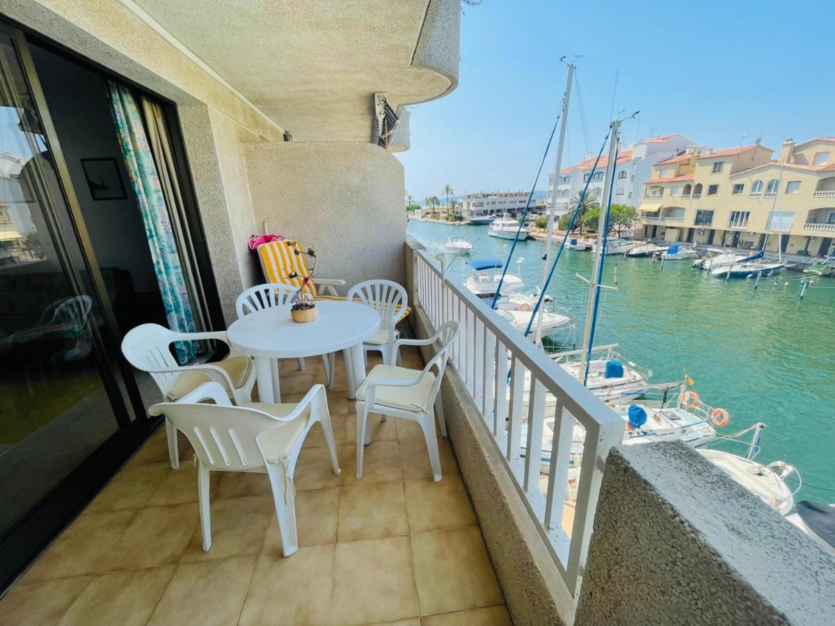 Port Royal B1 2-2 - Apartamento Con Vistas Al Canal - Cerca Playa Empuriabrava Kültér fotó